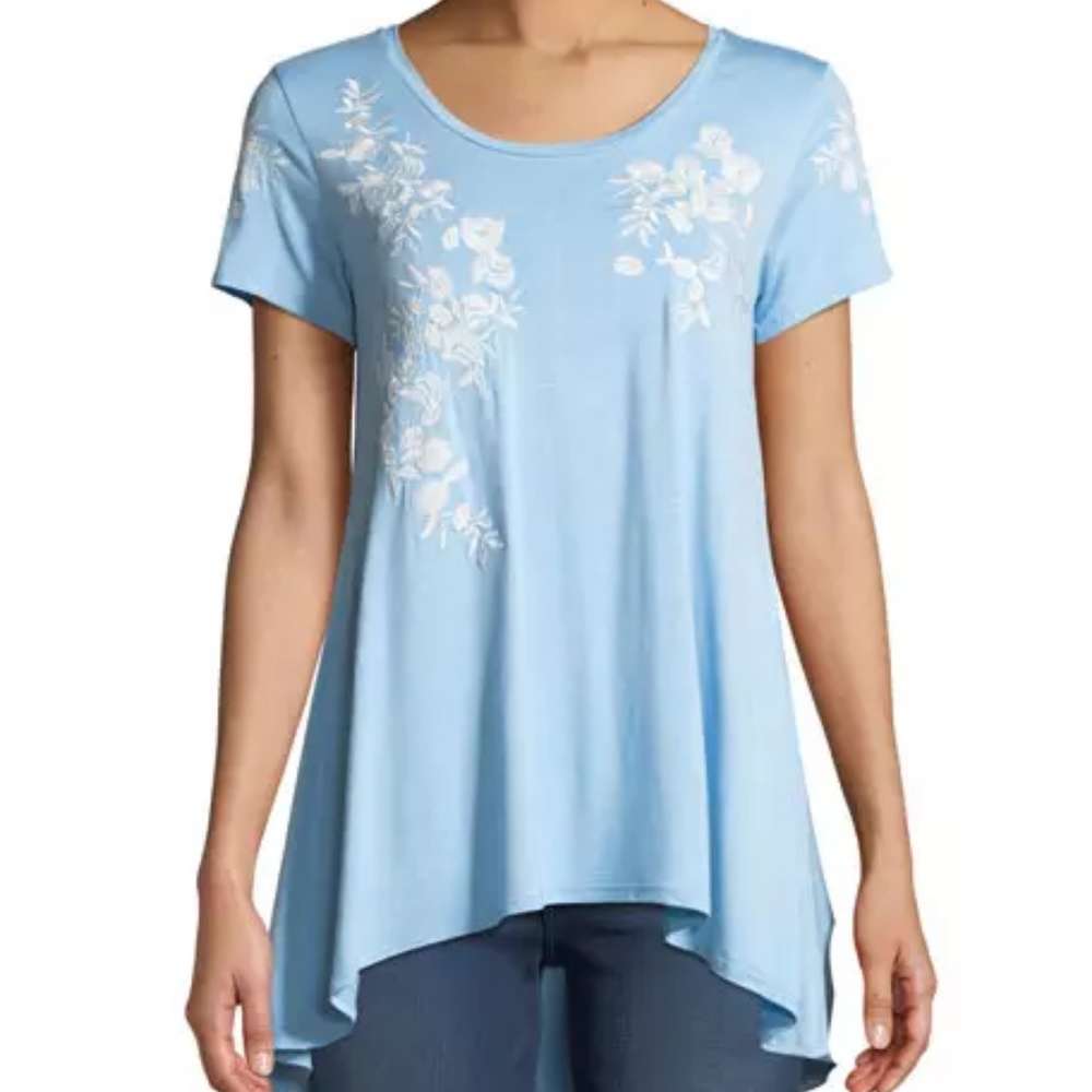 Scoop Neck Tee from Neiman Marcus